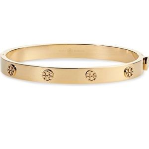 Tory Burch Miller Hinge Bracelet in GOLD